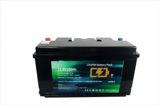 CC CV 다중목적 깊은 주기 LifeP04 리튬 전지 경량 12.8V 100ah