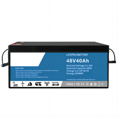 IP54 전기 저속 차량용 환경 친화적인 고용량 SLA 교체 LifeP04 NIMH 리튬 배터리