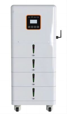 가정을 위한 선반 산 LFP UPS 리튬 전지 삼상 20.48KWH
