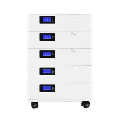 블루투스 3단계 태양광 인버터 건조 접촉 LifePO4 배터리 팩 5KWH 10KWH 태양 에너지 저장 시스템