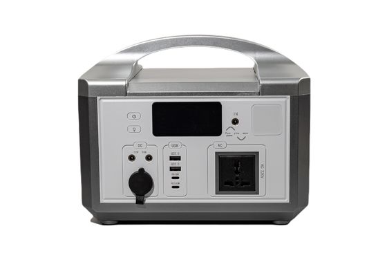 IP65 휴대용 전원 공급원 라이프PO4 600WH 배터리 출력 전력 최대 1200W 태양 에너지 발전기 캠핑 / 가정용