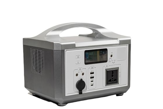 IP65 휴대용 전원 공급원 라이프PO4 600WH 배터리 출력 전력 최대 1200W 태양 에너지 발전기 캠핑 / 가정용