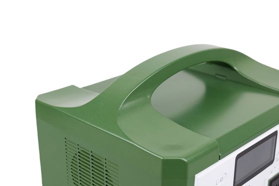 빠른 충전 MPPT 태양 전지 600W 전력 녹색 플라스틱 케이스 태양 전지 야외 백업 시스템