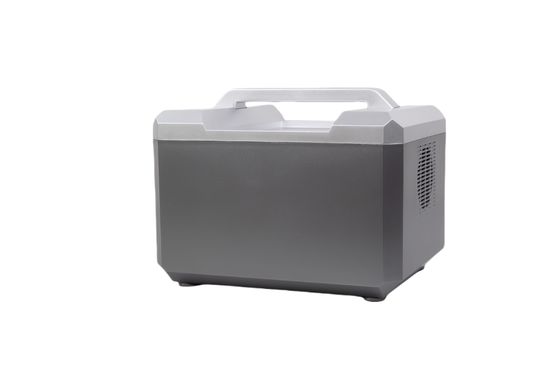 실버 셸 울트라 출력 전력 600W EU 어댑터 충전 전력 뱅크 LCD 디스플레이 화면 야외 RV 캠핑