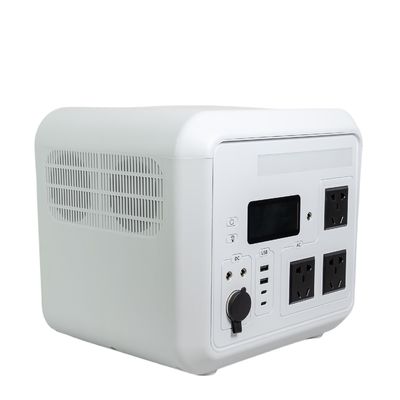 폭발 방지 휴대용 3시간 이내에 빠른 충전 1500W 휴대용 태양 발전기 블루투스 야외 캠핑용