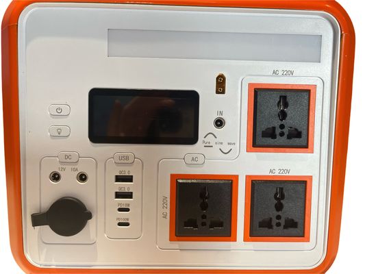 1152WH 초대용량 DC12V AC 110V ROHS 승인 휴대용 발전소 UPS 전원 공급용 태양 패널