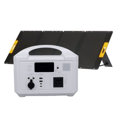 MPPT 지원 휴대용 태양 발전기 300W Lifepo4 배터리 태양 휴대용 발전소 태양 백업 시스템
