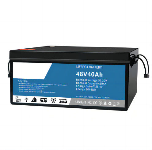 IP54 전기 저속 차량용 환경 친화적인 고용량 SLA 교체 LifeP04 NIMH 리튬 배터리