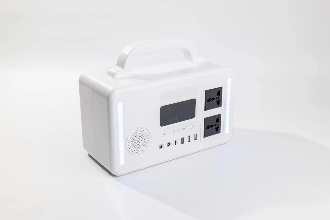 MPPT 지원 휴대용 태양 발전기 300W Lifepo4 배터리 태양 휴대용 발전소 태양 백업 시스템