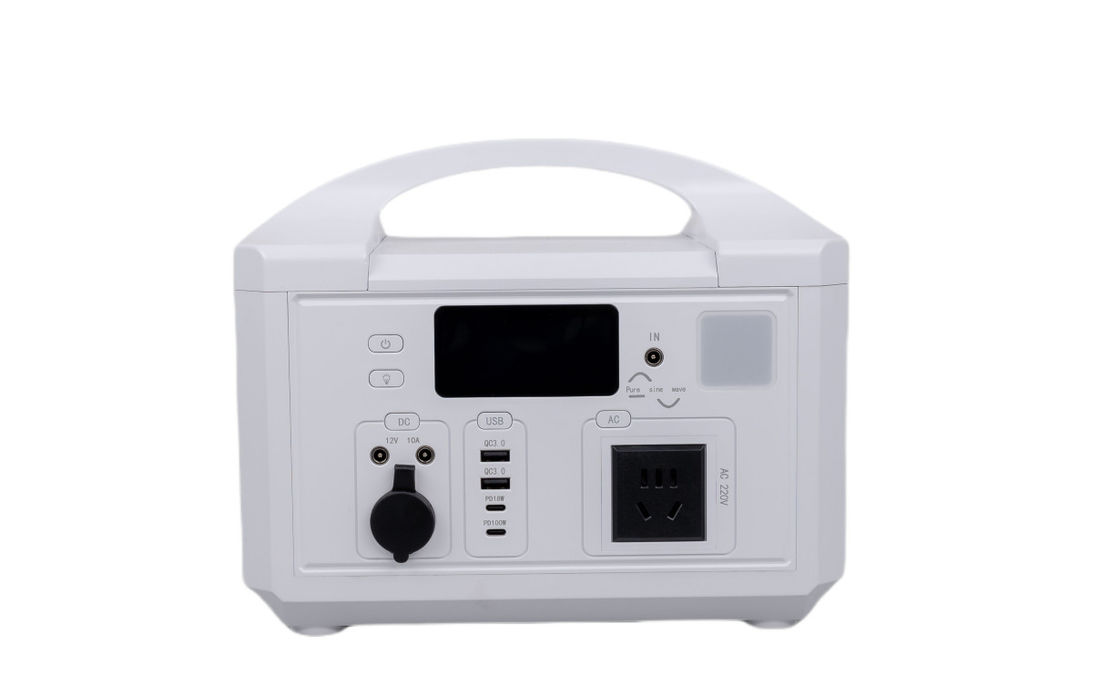 300 와트 소형 태양광 발전소 220V AC 출력 재충전 가능한 라이프PO4 배터리 야외 캠핑용