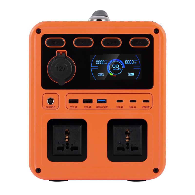 IP61 고 출력 전력 DC 13V 1200W AC 스위치 QC3.0 휴대용 전력 발전기
